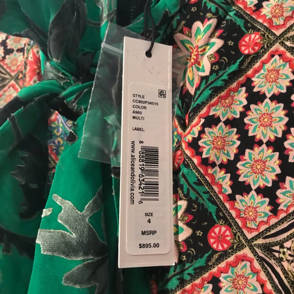 Alice and Olivia Clementine dress